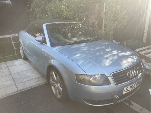 Breaking audi convertible - breaking,
