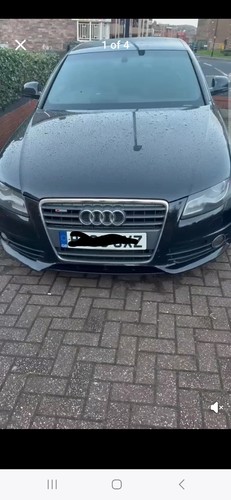 Audi black breaking - a4,