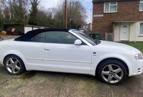 Breaking audi convertible - audi,